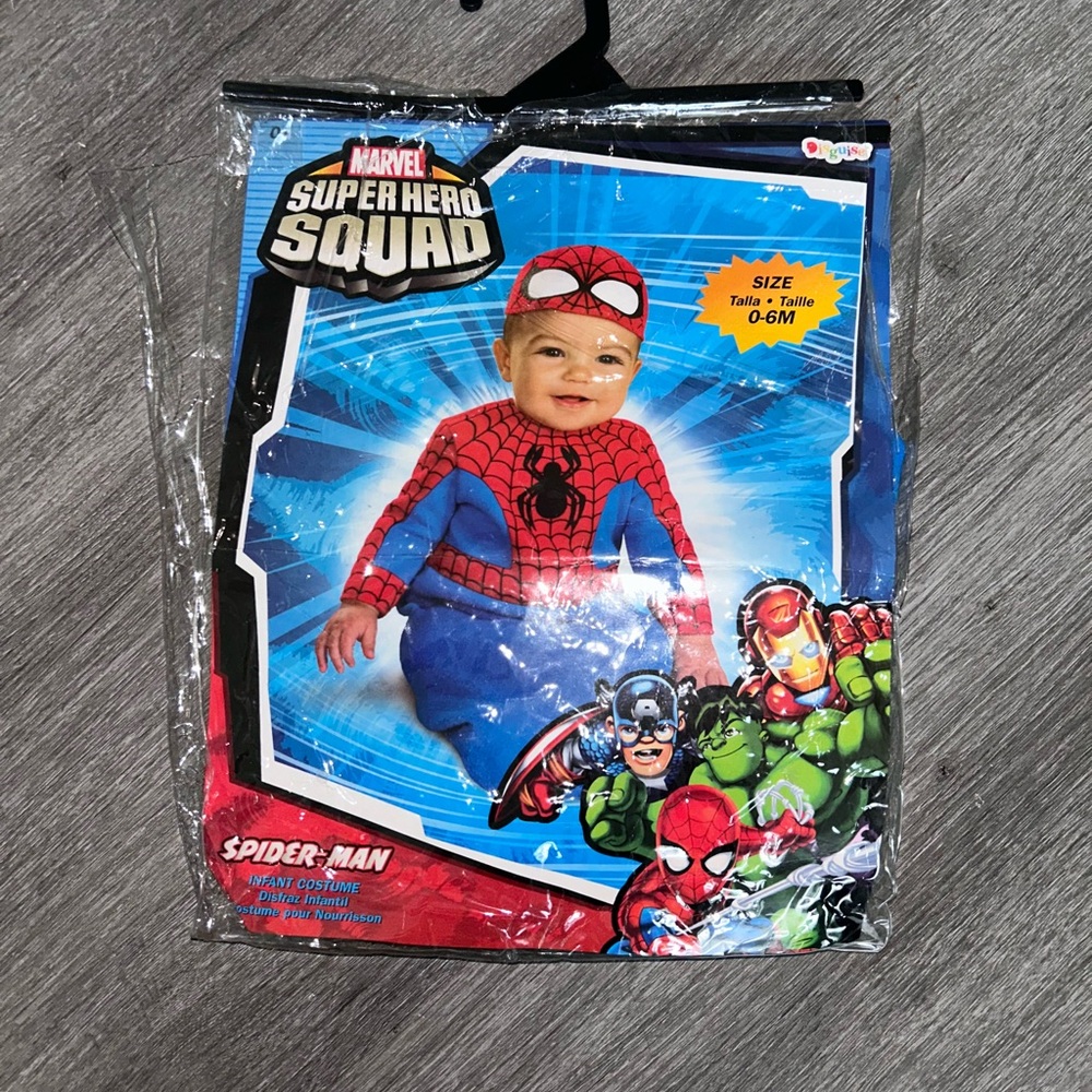 Marvel Spider-Man Kids Costume - Red and Blue
